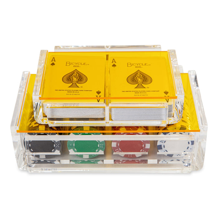 "El Poker" Luxe Poker Chip and Card Set