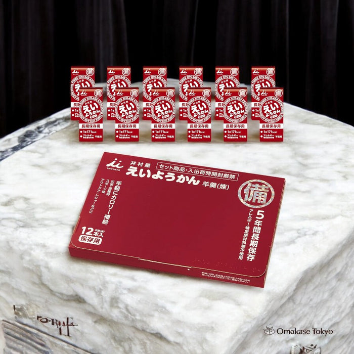 Emergency-Ready Mini Sweet Bean Paste Bar (Eiyokan)