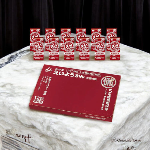 Emergency-Ready Mini Sweet Bean Paste Bar (Eiyokan)