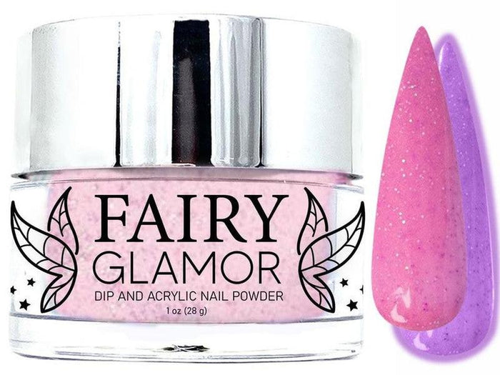 -Glow in the Dark-Dip-Nail-Powder-Enchanted Castle-Fairy-Glamor