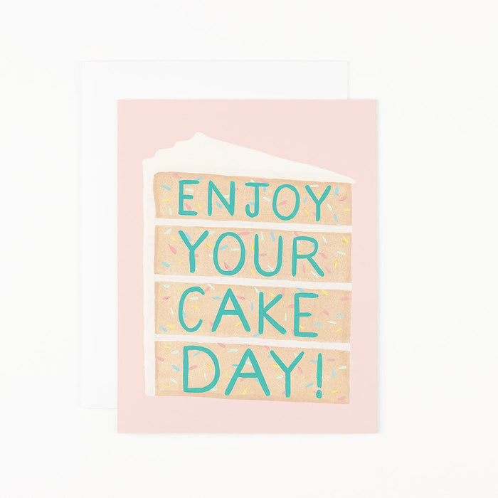 Enjoy Your Cake Day Card