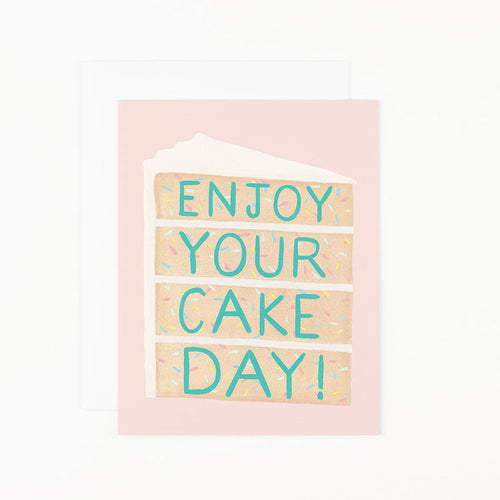Enjoy Your Cake Day Card