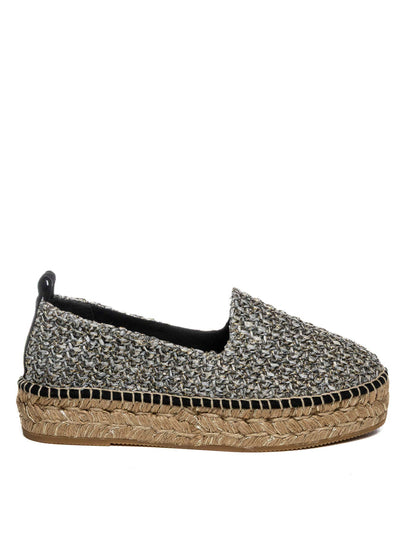 ESPADRILLES Espadrillas dopo negro DOPO MONTE-NEGRO