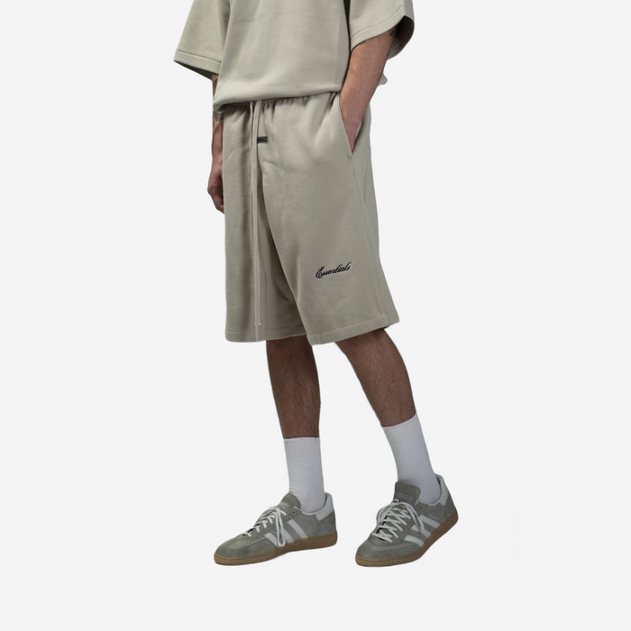 FEAR OF GOD ESSENTIAL OVERSIZED JERSEY SHORTS