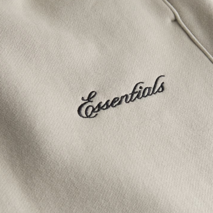 Fear Of God Essentials Relaxed Fleece Sweatpants With Piping Abbey Stone