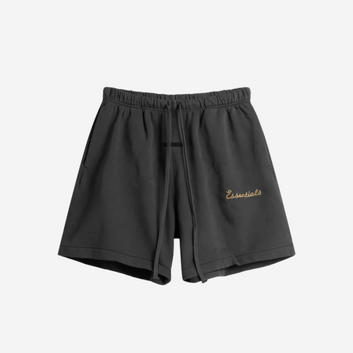 FEAR OF GOD ESSENTIALS TRAINING CLASSIC FIT SHORT FADED BLACK
