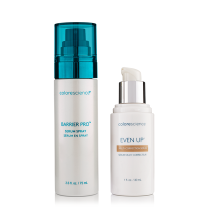 Colorescience Barrier Pro Serum Spray, Even Up Multi-Correction Serum || all