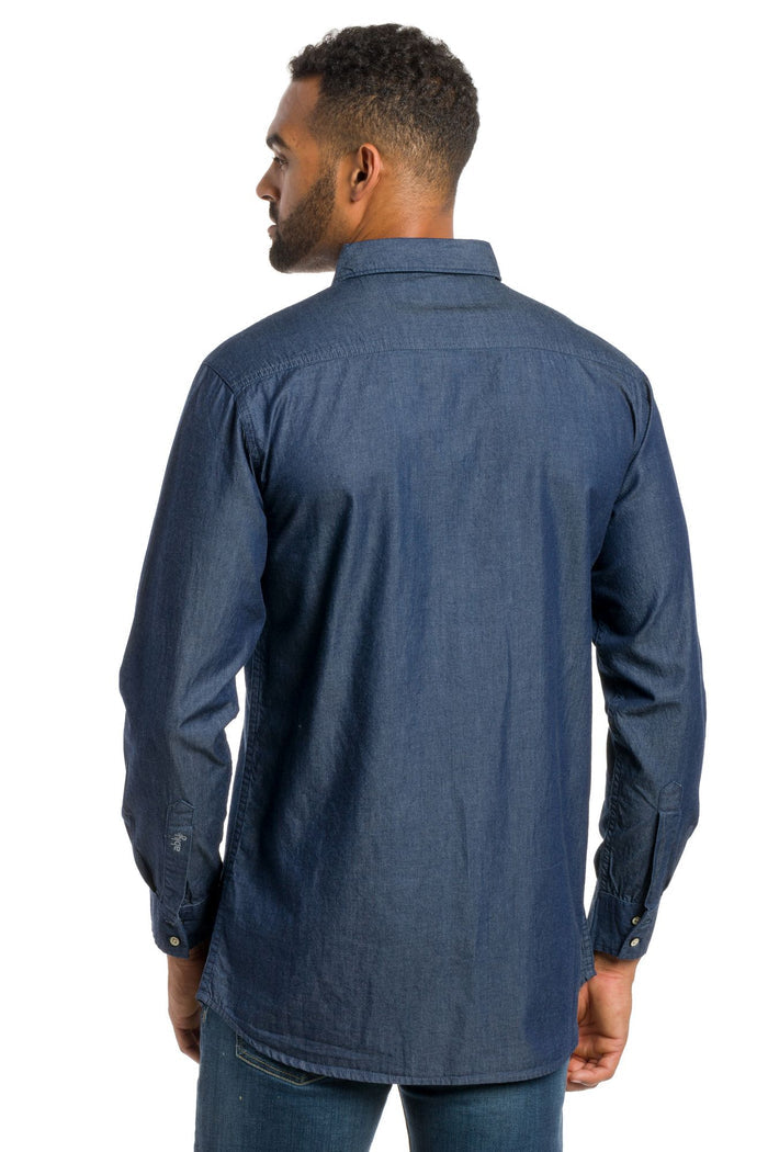 Evan | Men's Denim Shirt