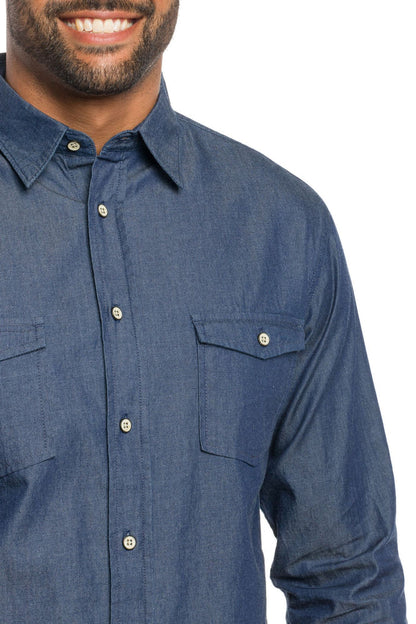 Evan | Men's Denim Shirt