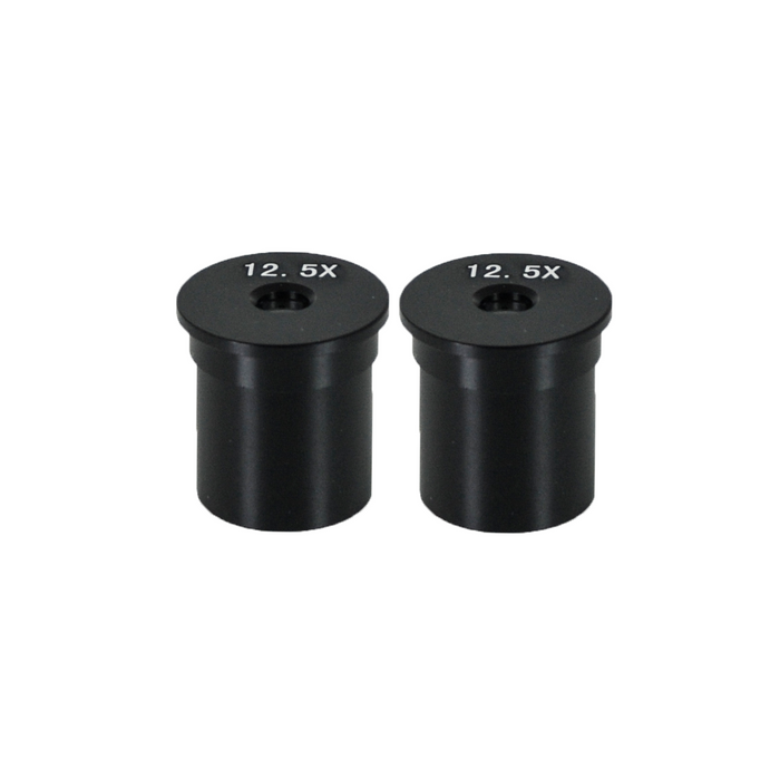 Eyepiece Field of View Dia. 15mm 12.5X Eyepiece (Pair Dia. 23.2/FN15), SKU EY02031311, three quarter front view