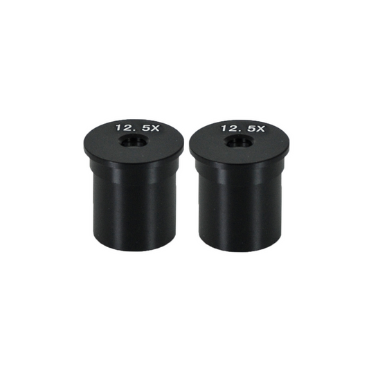 Eyepiece Field of View Dia. 15mm 12.5X Eyepiece (Pair Dia. 23.2/FN15), SKU EY02031311, three quarter front view