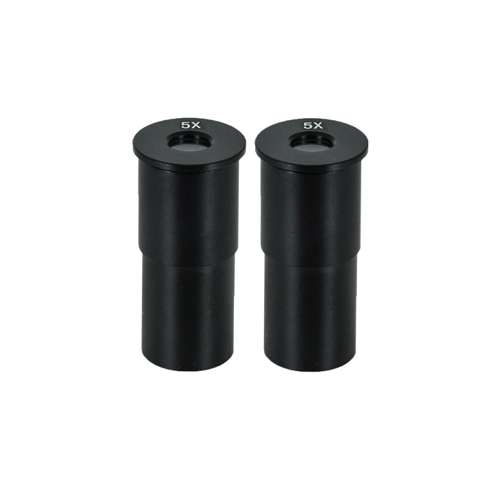 Eyepiece Field of View Dia. 18mm 5X Eyepiece (Pair Dia. 23.2/FN18), SKU EY02031111, three quarter front view
