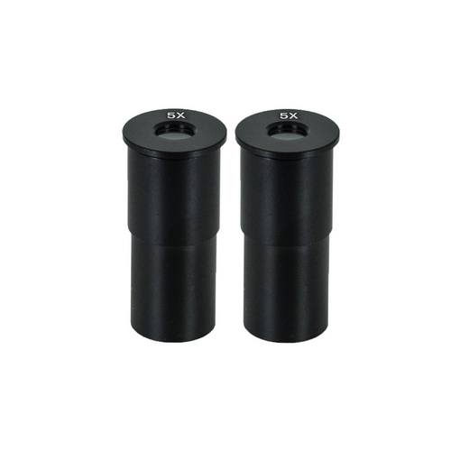 Eyepiece Field of View Dia. 18mm 5X Eyepiece (Pair Dia. 23.2/FN18), SKU EY02031111, three quarter front view