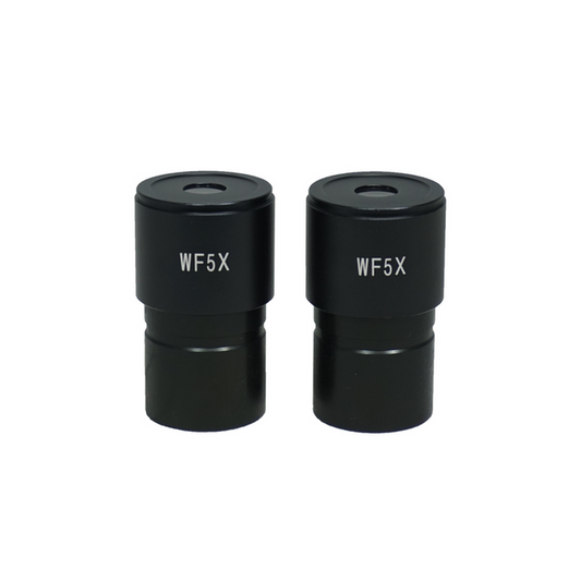 Eyepiece Field of View Dia. 20mm 5X Eyepiece (Pair Dia. 30/FN20), SKU EY02012112, three quarter front view