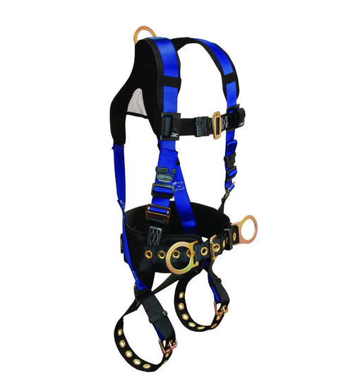 FallTech Contractor 3D Construction Belted Full Body Harness #7073B