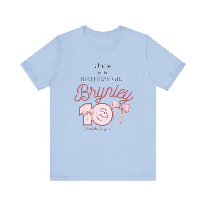 Family of the Birthday Girl Unisex Tee - Personalizable - Whippie's