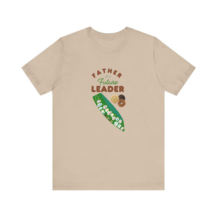 Father of a Future Leader - Unisex Jersey Tee - Smart, Brave, & Cookie-Powered! - Whippie's