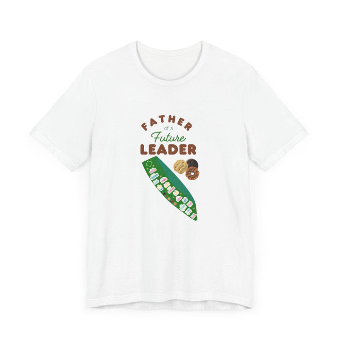 Father of a Future Leader - Unisex Jersey Tee - Smart, Brave, & Cookie-Powered! - Whippie's