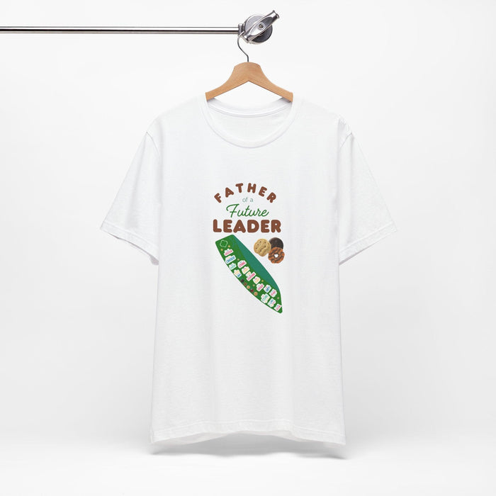 Father of a Future Leader - Unisex Jersey Tee - Smart, Brave, & Cookie-Powered! - Whippie's