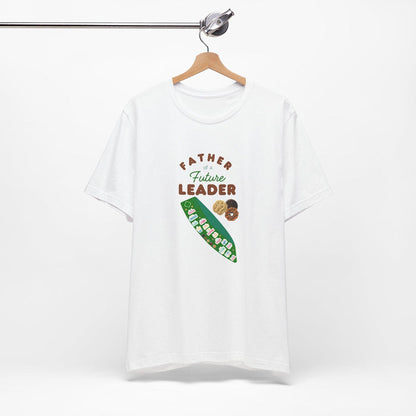 Father of a Future Leader - Unisex Jersey Tee - Smart, Brave, & Cookie-Powered! - Whippie's