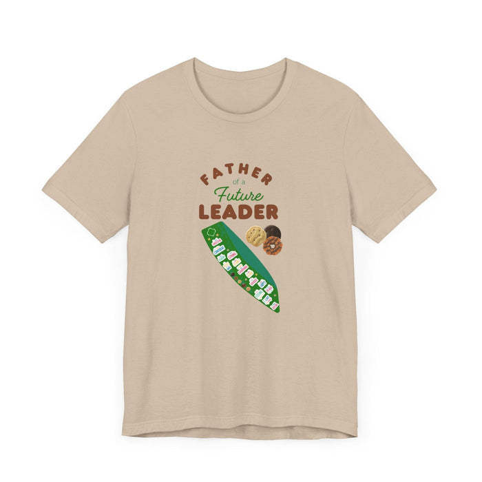 Father of a Future Leader - Unisex Jersey Tee - Smart, Brave, & Cookie-Powered! - Whippie's
