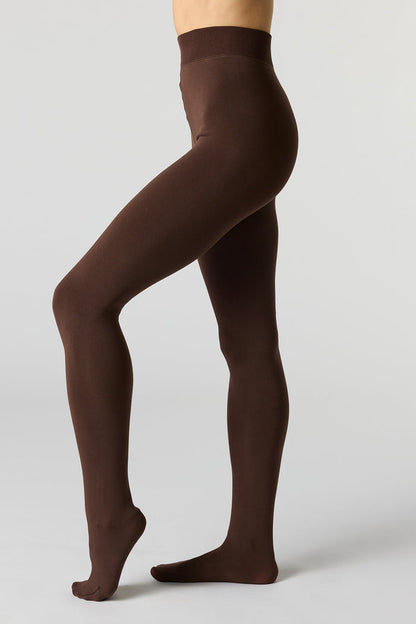 Faux Fur Lined Tights