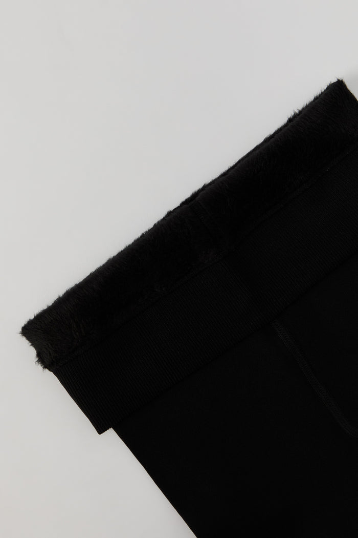 Faux Fur Lined Tights