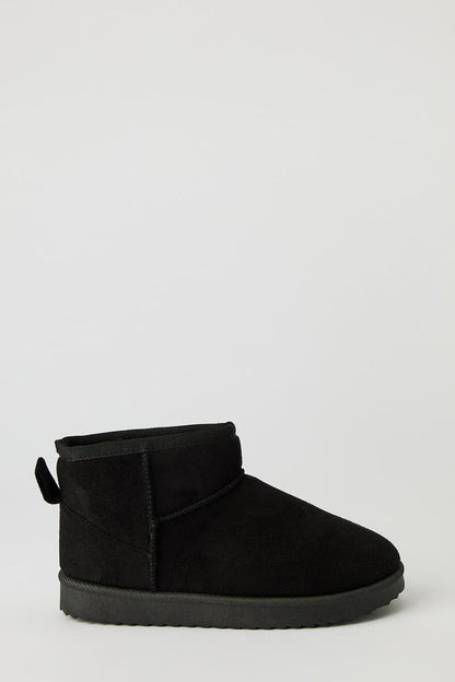 Faux Suede Ankle Booties