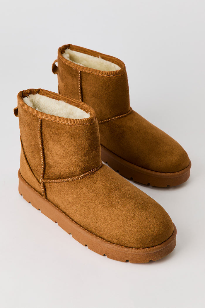 Faux Suede Booties