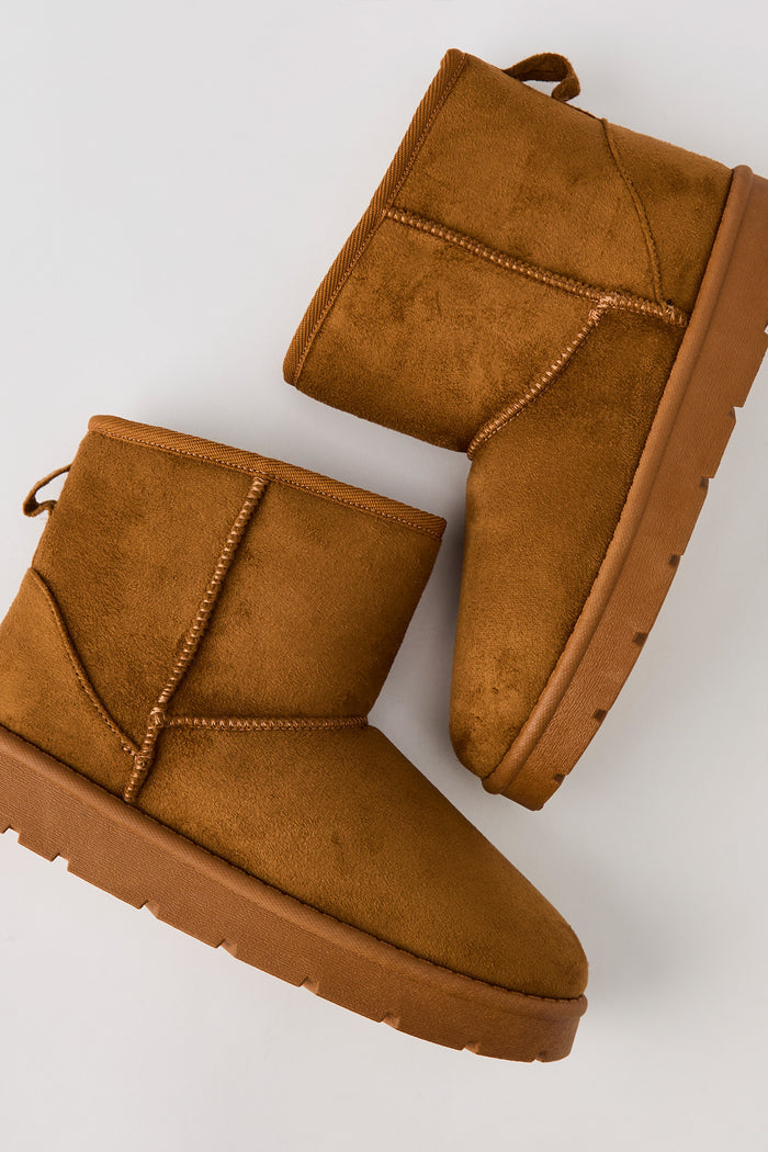 Faux Suede Booties