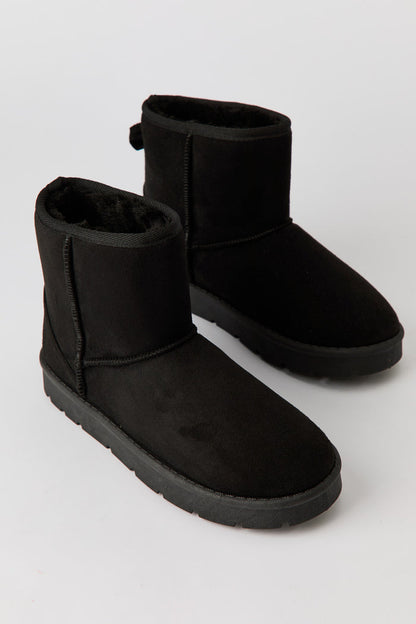 Faux Suede Booties