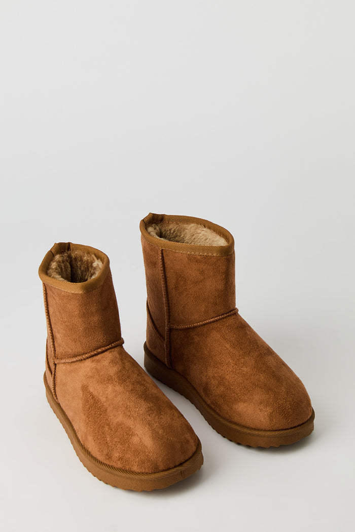 Faux Suede Boots