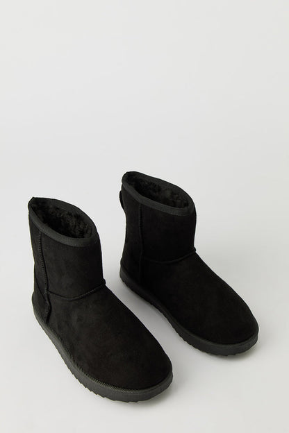 Faux Suede Boots