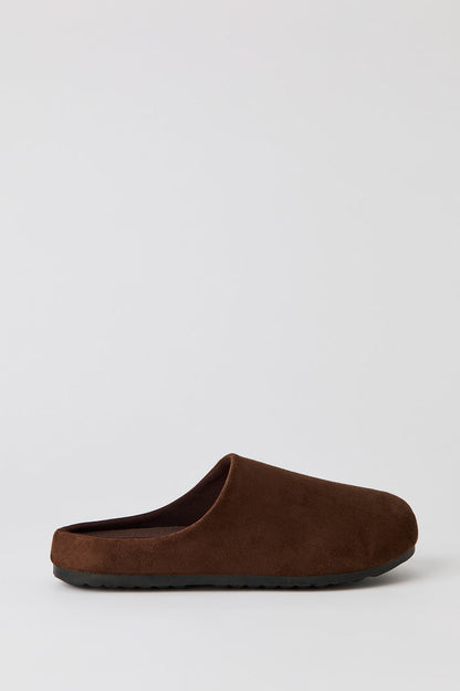 Faux Suede Clogs
