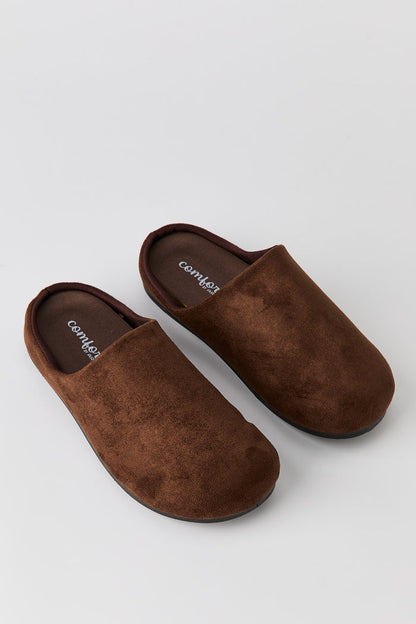 Faux Suede Clogs