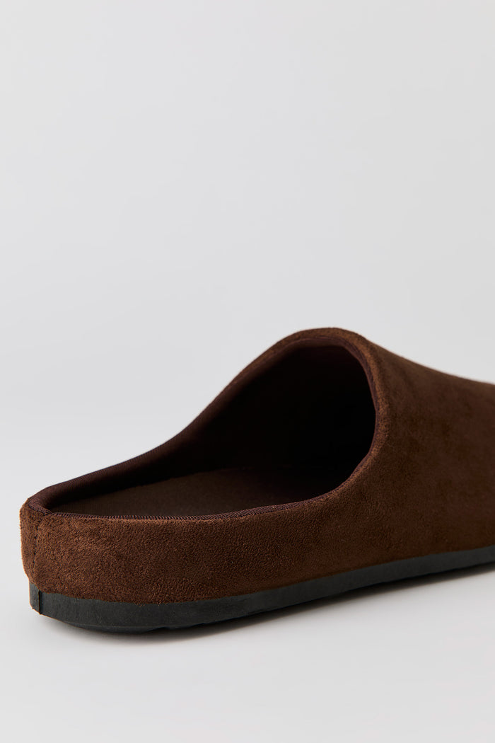 Faux Suede Clogs