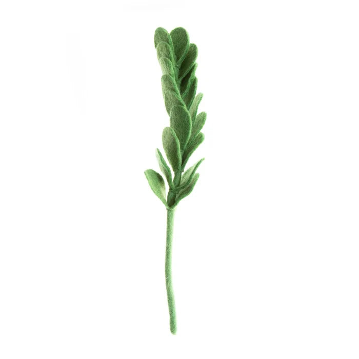 Felt Jade Stem- Assorted Colors- Sold Individually