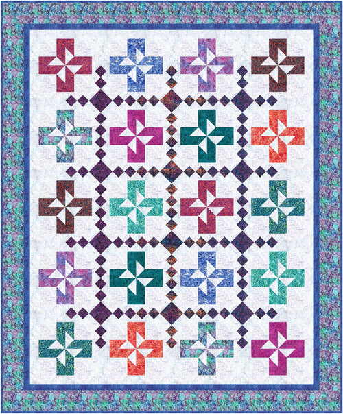 Fenced Windmills Pattern #360