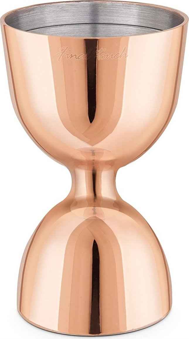 Final Touch - Copper Plated Double Jigger - FTA7034