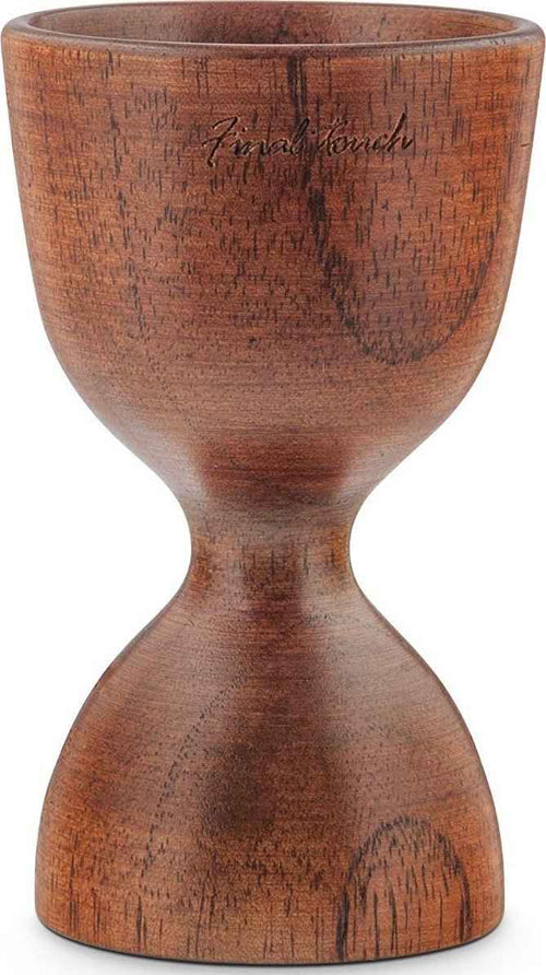 Final Touch - Solid Wood Double Jigger - GG1030