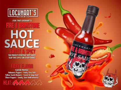 Fire & Brimstone HOT SAUCE - Lockhart's Authentic
