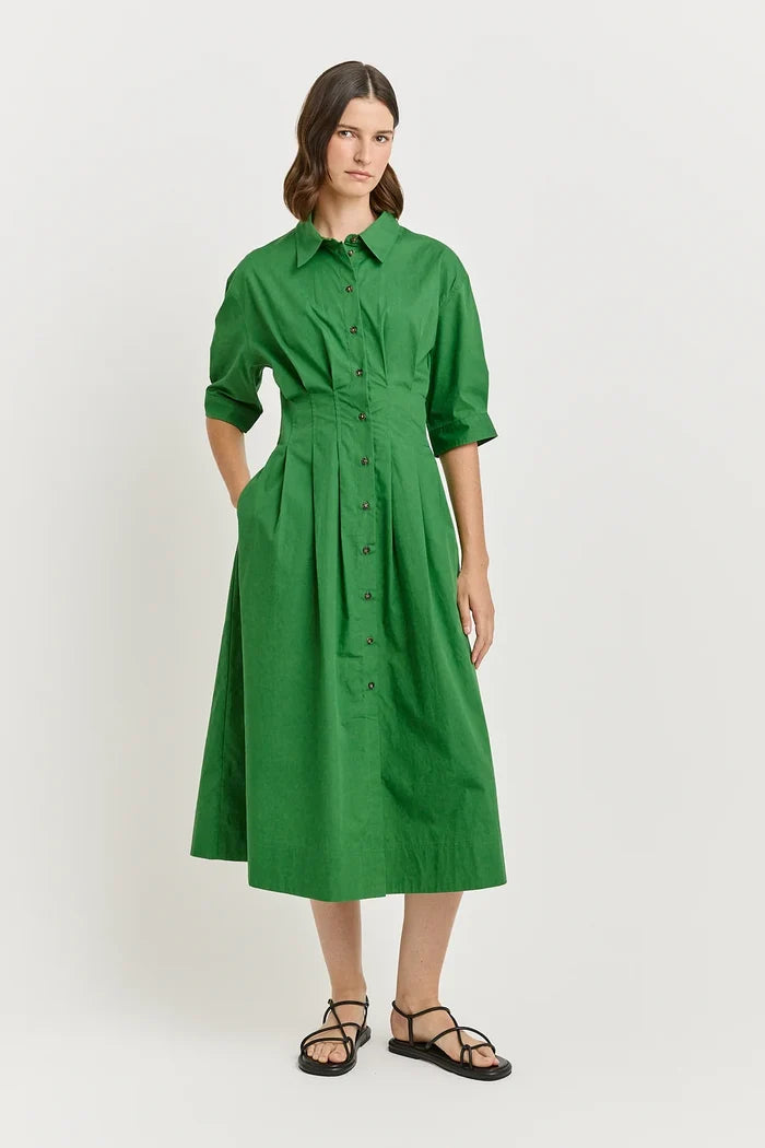 FITTED WAIST DRESS in Spring by Toorallie