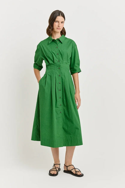 FITTED WAIST DRESS in Spring by Toorallie