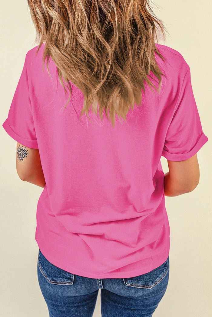 Flag Boots Bow Tee