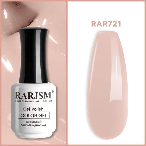 Nude Pink rarjsm Basic nail colors Classic nude Gel Nail Polish