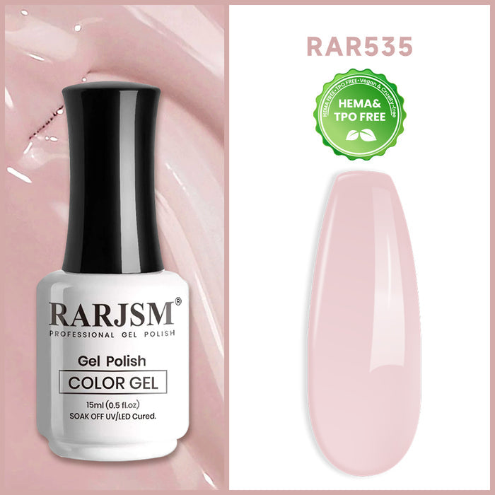 Flash Sale Oyster Pink Nude Pink Classic Color Gel Polish 15ml RAR535 - 57% OFF Limited Time Sale