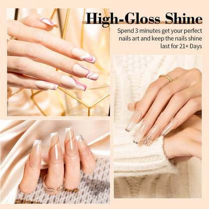 RARJSM ®Matte Gel Top Coat and Base Coat| 7.5ml 3PCS Set