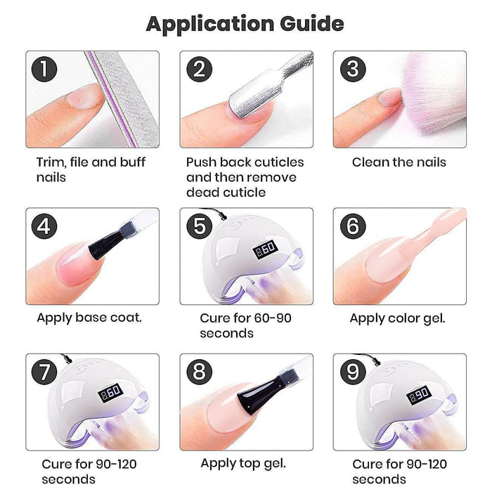 RARJSM ®Matte Gel Top Coat and Base Coat| 7.5ml 3PCS Set