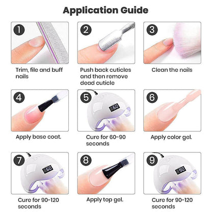 RARJSM ®Matte Gel Top Coat and Base Coat| 7.5ml 3PCS Set