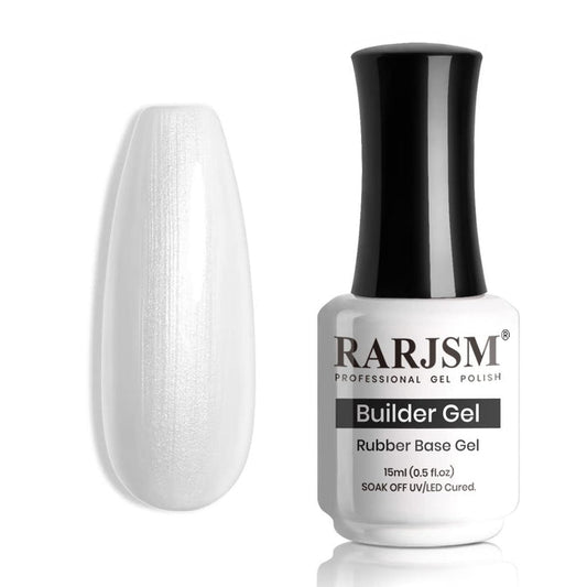 RARJSM ® Shell Thread Pearl Silver 6 in 1 Builder Gel | 15ml